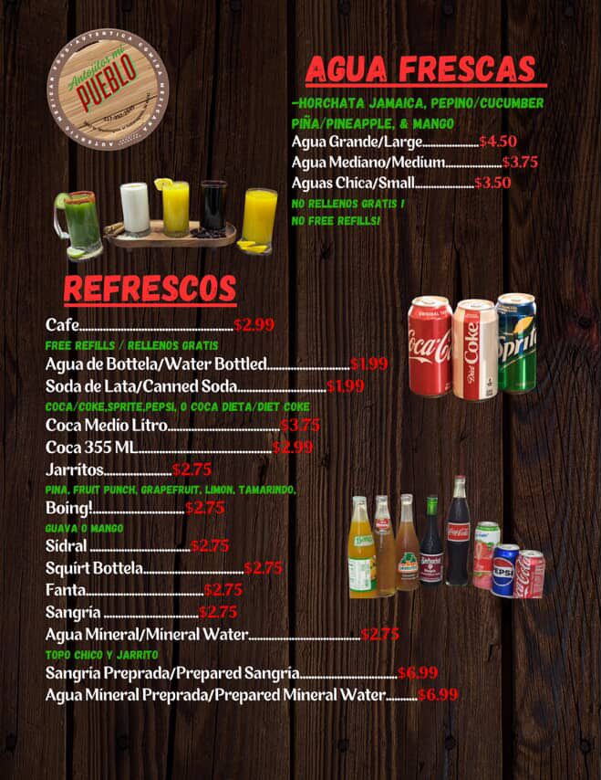 Antojitos Mi Pueblo Menu - Image 6